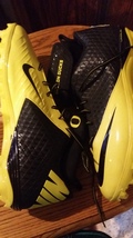 Lunar Superbad Pro TD Oregon Ducks Football Cleats Turf Black Yellow - $40.00