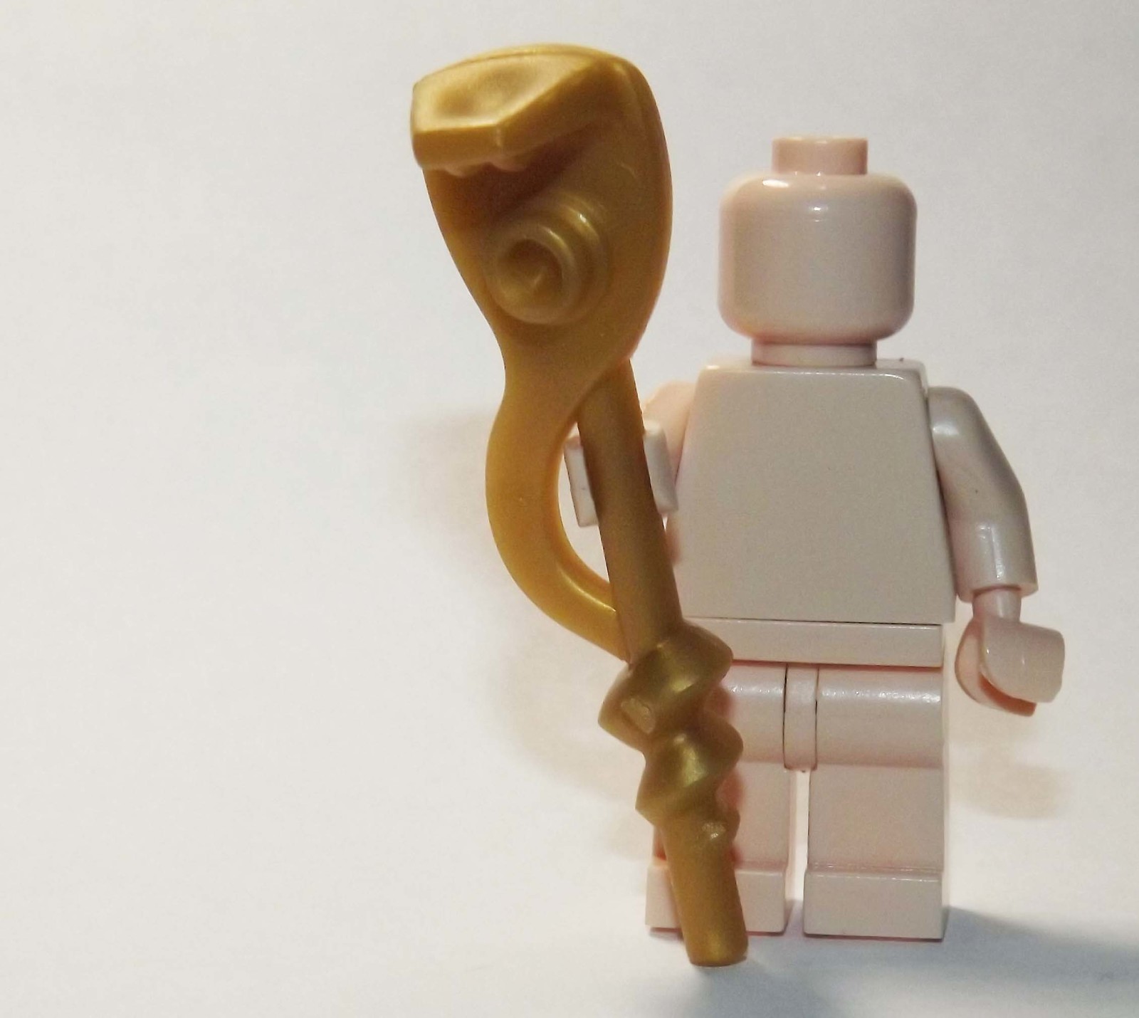Minifigure Medium Golden Cobra Snake Staff For US Seller - $3.98
