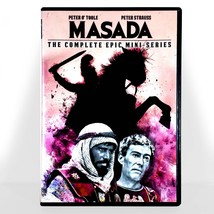 Masada - Miniseries (2-Disc DVD, 1981, Full Screen) Peter O&#39;Toole  Peter Strauss - £18.42 GBP