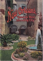 New Orleans America’s Most Interesting City Booklet Louisiana EC Kropp 1... - $5.40 CAD
