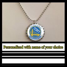Golden State Warriors personalized necklace with name of your choice gre... - $7.59