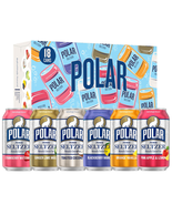 Polar Seltzer Water Sampler Variety Pack, 12 Fl Oz Cans, 18 Pack - £15.43 GBP