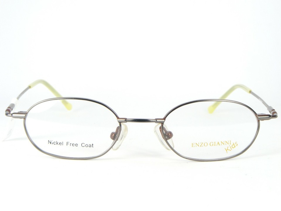 ENZO GIANNI EGK4050-2 GUNMETAL /COPPER EYEGLASSES GLASSES EGK 4050 2 40-18-125mm Item image 2