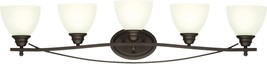 Westinghouse Lighting Five-Light Indoor Wall Fixture, Elvaston 6303600 B... - $37.39