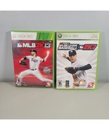 MLB 2K7 MLB 2K13 Xbox 360 Lot Of 2 Baseball  Games Rated E Everyone - £8.66 GBP