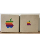 Vtg MiniKas-ette 10 Library Case Apple Stickers Floppy Disk Holders Orga... - £31.45 GBP
