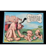 Vtg Pluto Walt Disney Tray Puzzle Jaymar Specialty Co Puppies Cute Uniqu... - $14.99