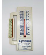 Vintage metal advertising thermometer G.F. Bowman Inc. - $19.99