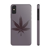 Marijuana Weed Cannabis Grey Case Mate Slim Phone Cases - $28.16