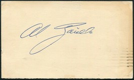 AL ZARILLA SIGNED 1948 GOV&#39;T POSTCARD ST LOUIS BROWNS BOSTON RED SOX WHI... - $19.59