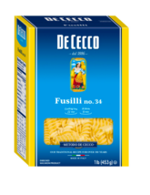 De Cecco pasta Fusilli - 6 pieces x 1 Lb (453gr) - £27.12 GBP