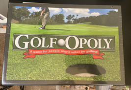GolfOpoly Board Game By Late For The Sky New/Sealed - £15.11 GBP