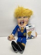 FUZZU Donald Presidential Parody Small Dog Toy With Squeaker  12&quot; new - £18.67 GBP