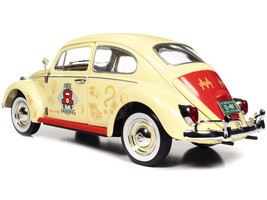 1963 Volkswagen Beetle Yukon Yellow w Monopoly Graphics Free Parking Mr. Monopol - £87.80 GBP