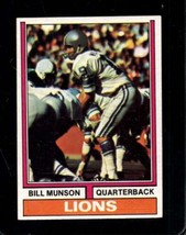 1974 TOPPS #173 BILL MUNSON EX LIONS *X109585 - $0.98