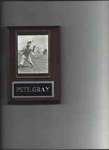 Pete Gray Plaque St. Louis Browns Baseball Mlb - $3.95