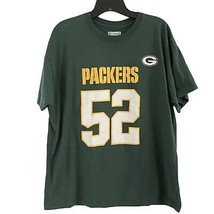 Green Bay Packers Clay Matthews #52 L Large Tee Shirt Mens NFL Short Sle... - $15.99