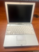 Vintage Apple iBook Powermac G3 Snow 12&quot; 600MHz 192MB A1005 Laptop - £119.54 GBP