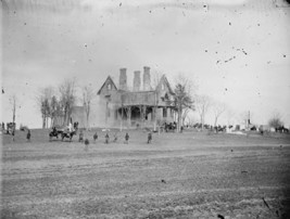 Phillip&#39;s House after the fire February 1863 Falmouth Va 8x10 US Civil War Photo - £6.92 GBP