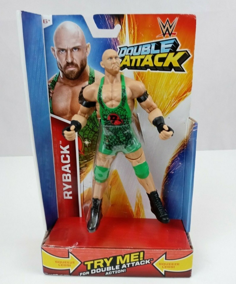 New 2014 WWF WWE Mattel Ryback Double Attack Wrestling 7&quot; Action Figure - $29.69