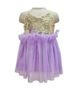 Ewen Fashion Child&#39;s Dress Chest 10 Waist 10.5 Length 16 Lavender Tulle ... - £11.76 GBP