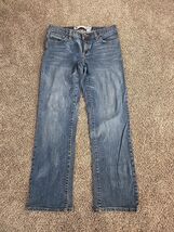 Gap Y2K Boycut Jeans Womans Size 6 Embroidered Denim Low Rise Relaxed Fit - $20.79