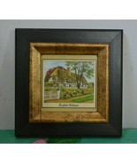 Vintage Picture of English Cottage, Framed. Made in England - £46.47 GBP
