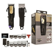 WAHL Cordless Pro 5 Star Magic Clip Trimmer Clipper Set - Black/Gold (8148-116) - £187.49 GBP