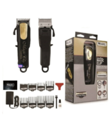 WAHL Cordless Pro 5 Star Magic Clip Trimmer Clipper Set - Black/Gold (8148-116) - $234.56