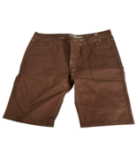 A. Tiziano Bermuda Denim Jean Shorts Streetwear Hip Hop Baggy Brown Jort... - $66.66 CAD
