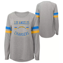 NFL Los Angeles Chargers Girls&#39; Size Large Long Sleeve Fashion T-Shirt - £6.88 GBP