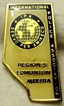 Alberta Pin Edmonton IPA International Police Association Region 5 - $5.48