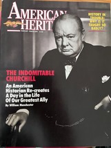 AMERICAN HERITAGE February March 1987 Churchill Oscar de Mejo Eberhart B... - £14.49 GBP