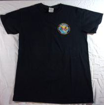 Discontinued Strength Of The Nation U.S. Army North Fifth Army Black Shirt Small - £25.00 GBP