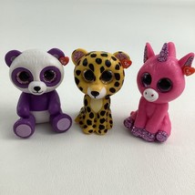 Ty Mini Boos Collectible Animal Figures Toppers Speckles Boom Panda Unicorn - $14.80