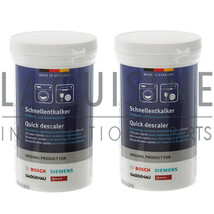 Bosch 00311918 Quick Descaler Powder for Washing Machines and Dishwashers