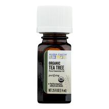 Aura Cacia - Organic Essential Oil - Tea Tree - .25 oz - £16.43 GBP