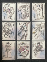 Goddess Doujin Anime Card Matte Water Ink Sketch Design 9 Cards Lot 5 NAMI - $19.99