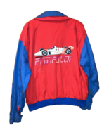 Speedgear Fittipaldi Indy 500 Vintage Blue Jacket Size Medium - $162.44 CAD