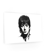 Paul McCartney Wall Decal - Black and White Photographic Print for Music... - £25.10 GBP+