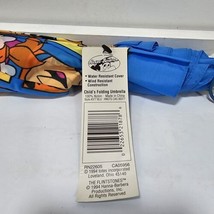 Vtg 1994 Flintstones Umbrella With Bone Handle New W Tags Fred Dino Pebb... - $24.70