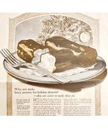 1921 Crisco Shortening For Cakes Advertisement Baking Holiday Desserts HM2D - $545.74 MXN