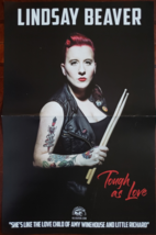 Lindsay Beaver &quot;Tough As Love&quot; 11 x 17 Double-Sided Promo Poster - £5.50 GBP