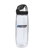 Nalgene Sustain 24oz On-The-Fly (OTF) Bottle (Clear w/ Black Cap) Recycled - $22.79 CAD