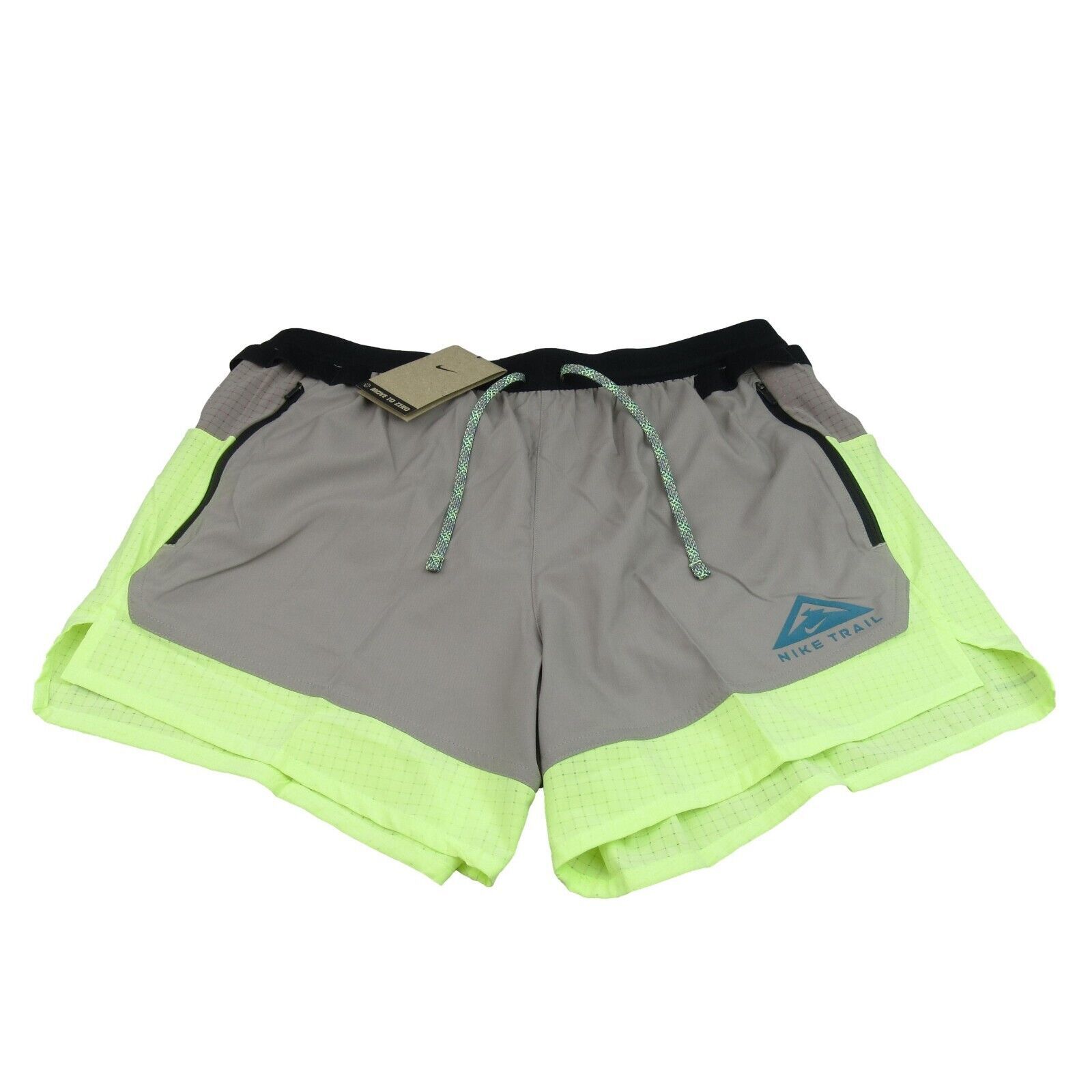 Primary image for Nike Flex Stride Trail Running Shorts Men's Size XL Lime Multi NEW DN4480-736