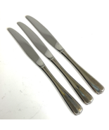 Oneida USA Gala Impulse Stainless Steel Flatware Dinner Knives Set of 3 - £9.23 GBP