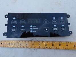 24HH42 OVEN CONTROL PANEL, 316101001, CRACKED FROM USE, FAIR CONDITION - £22.25 GBP