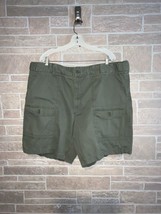 Foundry Men’s Army Green Cargo Shorts Size 48 - £11.83 GBP