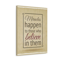 Inspirational Wall Art Believe In Miracles Motivation Wall Decor for Home Offic - £59.69 GBP+