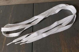 Fashion Gear 45&#39;&#39; Fashion Flat Shoelace White 1 Pair Sneakers New - €5,08 EUR